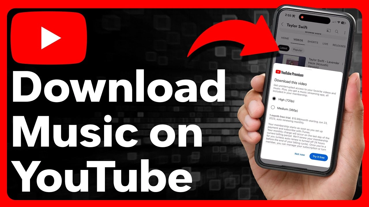 Download Music from YouTube